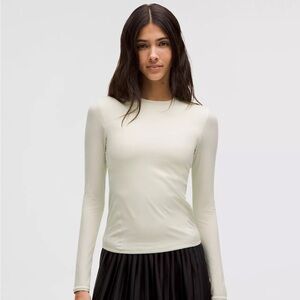 Wundermost Ultra-Soft Nulu Crewneck Long-Sleeve Shirt